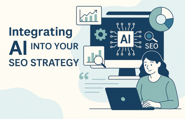 What are the benefits of using AI for SEO strategy?
